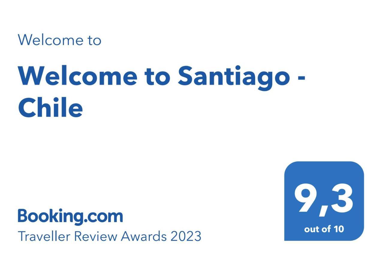 Welcome To Santiago - Chile Appartement Buitenkant foto